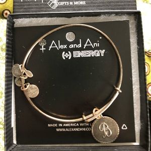 Alex and ani B charm bracelet